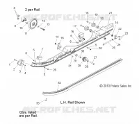 SUSPENSION, FIXATION RAIL