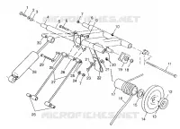 BRAS DE SUSPENSION ARRIERE TRAIL TOURING 0982362 AND EUROPEAN TRAIL TOURING E982362 (4942314231B014)