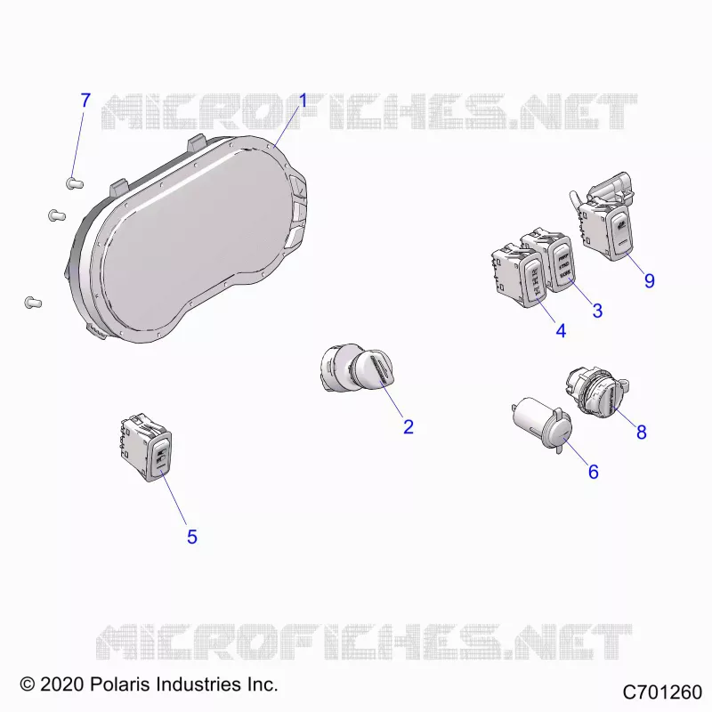 ELECTRICITE, DASH INSTUMENTS