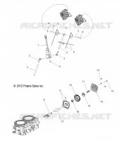 ECHAPPEMENT SOUPAPES AND SOLENOID