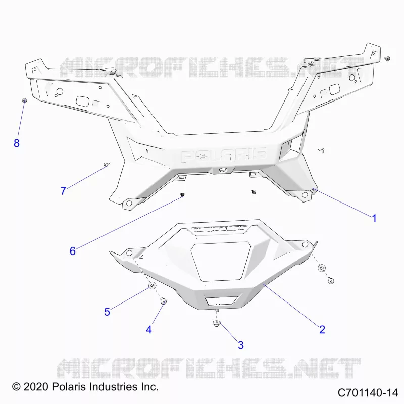 CARROSSERIE ARRIERE BUMPER