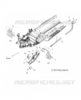 CHASSIS, PROTECTION D'EMBRAYAGE AND REPOSE PIEDS
