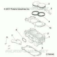 CYLINDRE AND PISTON