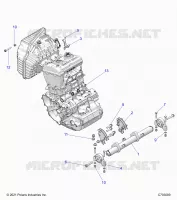 MOTEUR, MOUNTING &amp; LONG BLOCK