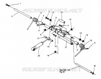 BRAS DE SUSPENSION ARRIERE WIDETRAK GT 0962061 AND EUROPEAN WIDETRAK GT E962061 (4931623162B009)