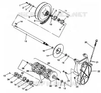 SYSTÈME DE TRANSMISSION ASSEMBLY STORM E940782 AND STORM SKS E940582 (49274427440020)