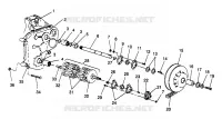 ARBRE DE TRANSMISSION ASSEMBLY WIDETRAK LX 0962064 AND EUROPEAN WIDETRAK LX E962064 (4931643164B013)