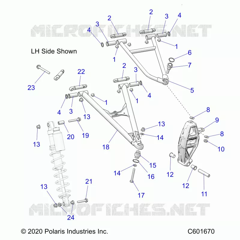TRIANGLES SUSPENSIONS AVANT 