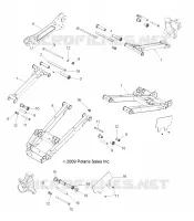 SUSPENSION ARRIERE CONTROL ARMS