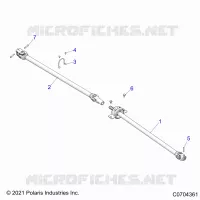 SYSTÃˆME DE TRANSMISSION, FRONT PROP SHAFT