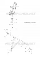 SUSPENSION, A-ARM and SUPPORT MOUNTING