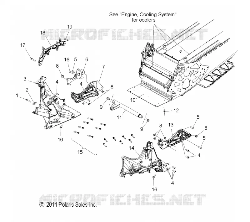 CHASSIS, BULKHEAD ASM.