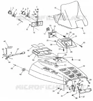 CAPOT WIDETRAK LX 0972065 and  EUROPEAN WIDETRAK LX E972065 (4938223822A009)