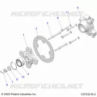 SUSPENSION, PORTE BAGAGES ARRIERE