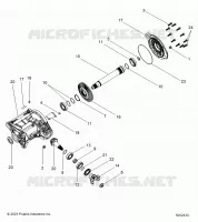 SYSTÃˆME DE TRANSMISSION, RIGHT ANGLE GEARCASE ASM.