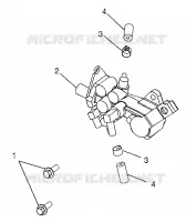 POMPE A HUILE 700 RMK 0970966, 700 SKS 0970566, and EUROPEAN 700 SKS E970566 (4938573857C011)