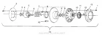 EMBRAYAGE DE TRANSMISSION ULTRA SP 0960678 AND EUROPEAN ULTRA SP E960678 (4937083708C001)