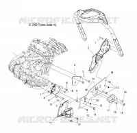 MOTEUR, MOUNTING, LH