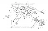 BRAS DE SUSPENSION ARRIERE XLT 0950756, XLT SKS 0950556,  XLT SKS EURO E95055 (4928842884C002)