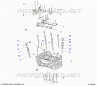 ENGINE, CULASSE AND VALVES