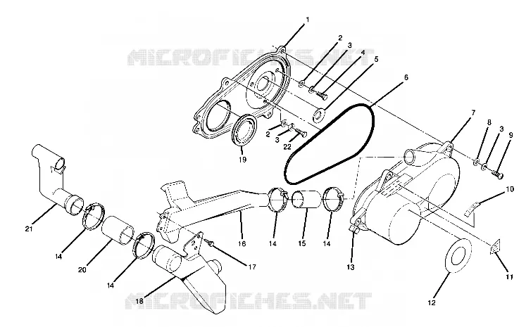 COUVERCLE D'EMBRAYAGE ASSEMBLY (4917711771020A)