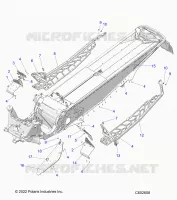 CHASSIS, PROTECTION D'EMBRAYAGE, FOOTRESTS, AND RUNNINGBOARDS