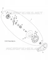 SYSTÈME DE TRANSMISSION, SECONDARY CLUTCH