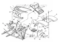 HABITACLE AVANT Trail Blazer  W937221 (4924082408001A)