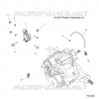 DRIVE TRAIN, MAIN SUPPORT PONT