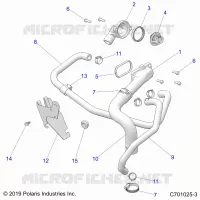 REFROIDISSEMENT, THERMOSTAT AND BYPASS