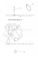 DRIVE TRAIN, FRONT SUPPORT PONT