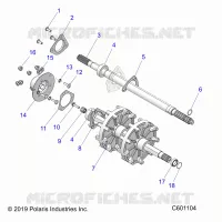 SYSTEME DE TRANSMISSION, JACKSHAFT AND DRIVESHAFT