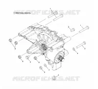 SYSTÈME DE TRANSMISSION, REAR SUPPORT PONT