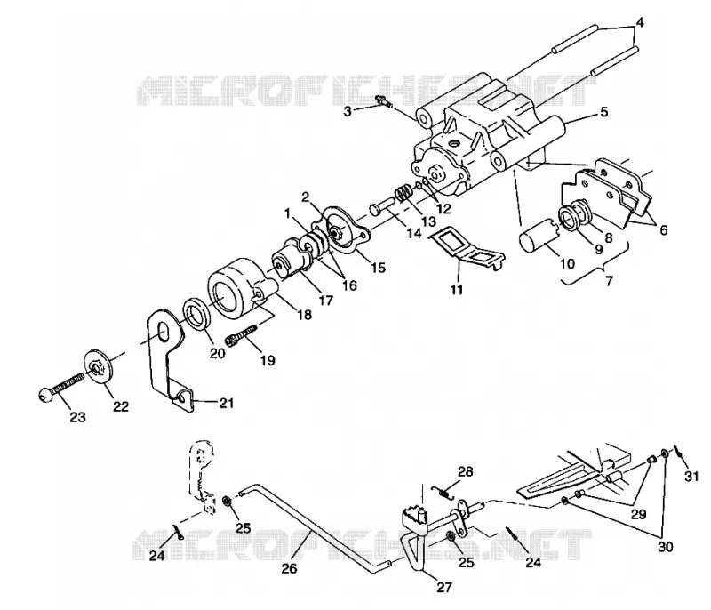 FREIN ARRIERE Trail Blazer W98BA25C (4945464546B013)