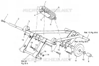 BRAS DE SUSPENSION AVANT SPORT TOURING 0960243 AND EUROPEAN SPORT TOURING E960243 (4932223222C001)