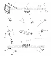 BOUTONS, CAPTEURS, ECU and CONTROL MODULES