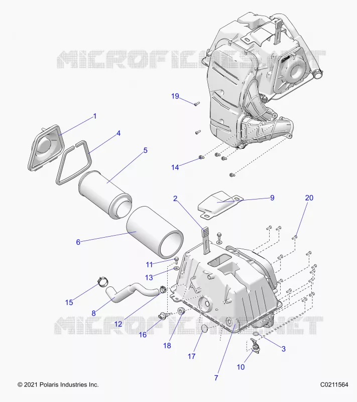 ENGINE, PRISE D'AIR