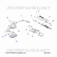 ENGINE, VALVE D'ECHAPPEMENT ASM. AND ACTUATOR