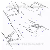 SUSPENSION ARRIERE CONTROL ARMS