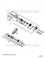 SYSTÃˆME DE TRANSMISSION, PRIMARY  AND SECONDARY CLUTCHS