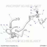 MOTEUR, WATERPUMP AND BYPASS
