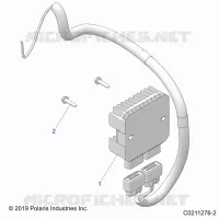 ELECTRICAL, REGULATEUR DE TENSION AND MOUNTING