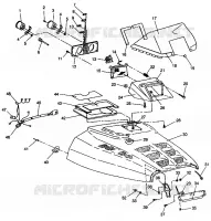 CAPOT 600 XCR 0941667 (4927092709005A)