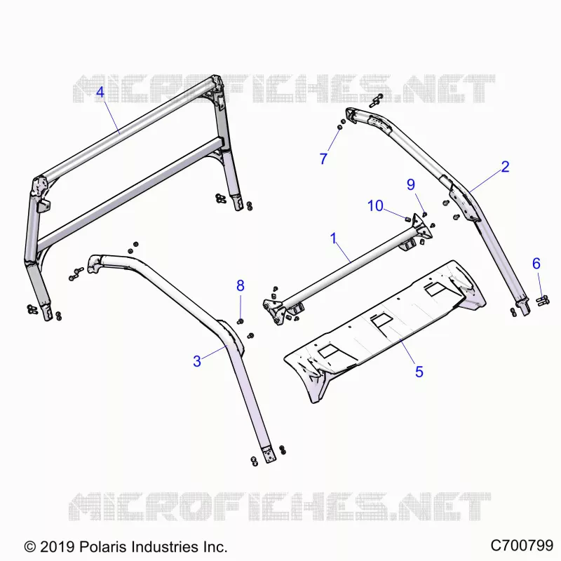 CHASSIS, CAB CADRE