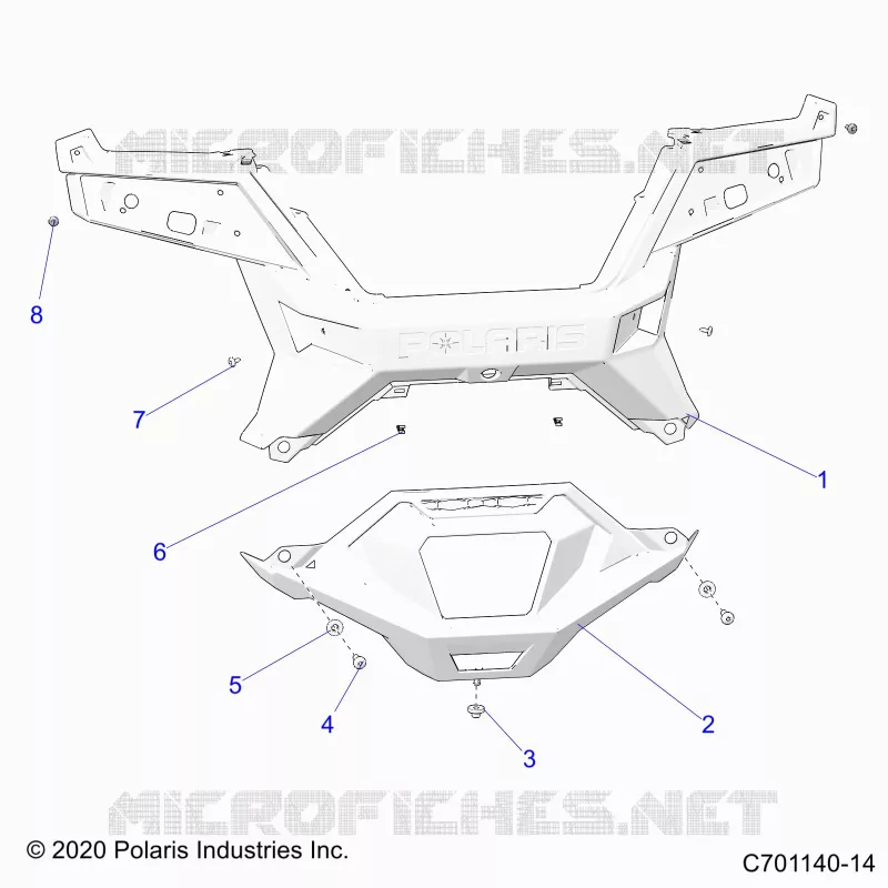 CARROSSERIE ARRIERE BUMPER