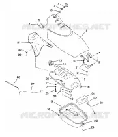 COFFRE AVANT SL 750 B944070 (4927012701004A)