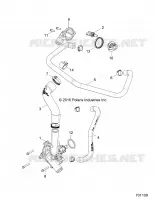 MOTEUR, WATERPUMP AND BYPASS