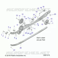 SUSPENSION, FIXATION RAIL