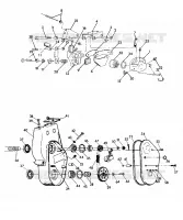 FREIN AND CARTER DE CHAINEE ALL SWEDISH SNOWMOBILES LESS SUPERTRAK, WIDETRAK   LITE (4922482248001A)