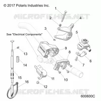 MOTEUR, THROTTLE CONTROL ASM.